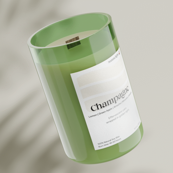 Champagne Candle